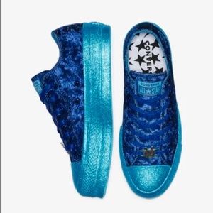 RARE BLUE MILEY CYRUS X CONVERSE NEW IN BOX